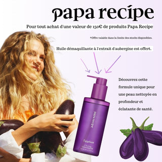 Huile démaquillant Papa Recipe offert!