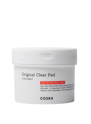 Toner-pads à base d'écorce de saule COSRX One step Original Clear Pad