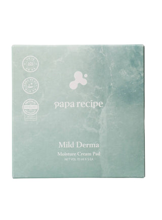 Patchs pour le visage enrichis en ectoine Papa Recipe Mild Derma Moisture Cream Pad