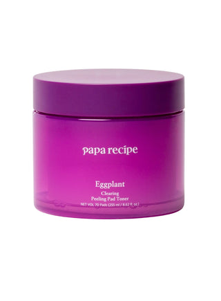 Peeling-pads exfoliants à l'aubergine Papa Recipe Eggplant Clearing Peeling Pad Toner