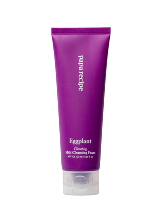 Mousse nettoyante douce Papa Recipe Eggplant Clearing Mild Cleansing Foam